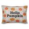 Hello Pumpkin Daisy Pattern 20" x 14" Indoor / Outdoor Pillow